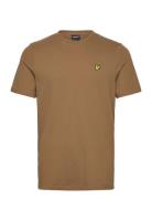 Pique T-Shirt Tops T-shirts Short-sleeved Beige Lyle & Scott