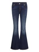 Low Flared Jeans Bottoms Jeans Flares Navy Weekday