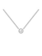 Silver Single Necklace Accessories Jewellery Necklaces Chain Necklaces...