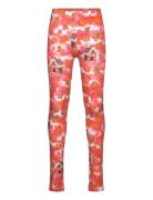 Elicia X-Mas Bottoms Leggings Red POP & CO