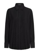 Cmmolo-Shirt Tops Shirts Long-sleeved Black Copenhagen Muse