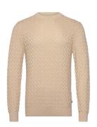 Matriton Tops Knitwear Round Necks Beige Matinique