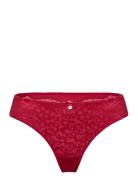 Marine Thong Stringtruse Undertøy Red Hunkemöller