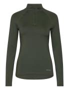 Borg Midlayer Sport Sweat-shirts & Hoodies Fleeces & Midlayers Green B...