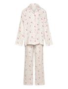 Pyjamas Set Gauze Aop Pyjamas Sett Multi/patterned Lindex