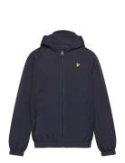 Zip Through Hooded Jacket Tynn Jakke Skalljakke Navy Lyle & Scott