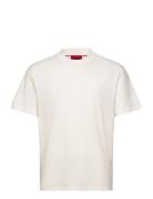 Dapolino Designers T-shirts Short-sleeved Cream HUGO