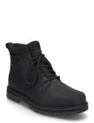 Mid Lace Up Waterproof Boot Støvletter Med Snøring Black Timberland