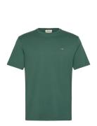 Reg Shield Ss T-Shirt Tops T-shirts Short-sleeved Green GANT