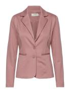 Anett Blazer Blazers Single Breasted Blazers Pink Cream