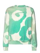 Leiot Unikko Tops Sweat-shirts & Hoodies Sweat-shirts Green Marimekko