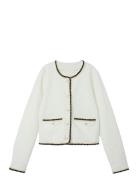 Nlfsarianne Ls Jacket Tynn Jakke Skalljakke White LMTD