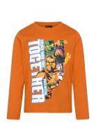 Lwtano 702 - T-Shirt L/S Tops T-shirts Long-sleeved T-shirts Orange LE...