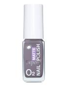 Minilack Oxygen Färg A781 Neglelakk Sminke Purple Depend Cosmetic