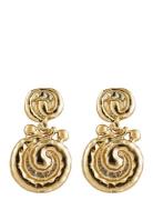 Vintage Golden Earrings Øredobber Smykker Gold Susmie's