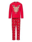 Pyjama(Sweater+Trous Pyjamas Sett Red United Colors Of Benetton