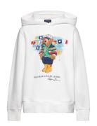 Polo Bear Fleece Hoodie Tops Sweat-shirts & Hoodies Hoodies White Ralp...