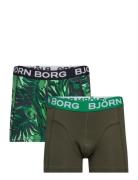 Core Boxer 2P Night & Underwear Underwear Underpants Green Björn Borg