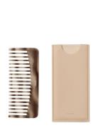 Detangling Comb - Neutral Tortoise Hårbørste Kam Nuori