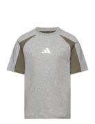 J Cb T Sport T-shirts Short-sleeved Grey Adidas Sportswear