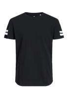 Jcoboro Tee Ss Crew Neck Noos Tops T-shirts Short-sleeved Black Jack &...