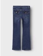 Nkfpolly Skinny Boot Jeans 8245-Md D Bottoms Jeans Wide Jeans Blue Nam...