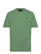 Slub T Shirt Tops T-shirts Short-sleeved Green Lyle & Scott