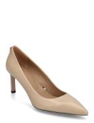 Janet_Pump70_Na Shoes Heels Pumps Classic Beige BOSS