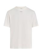 Nano Logo Interlock T-Shirt Tops T-shirts Short-sleeved Calvin Klein