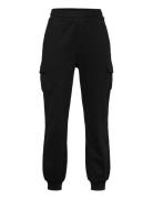 Trousers Cargo Jersey Ss25 Bottoms Sweatpants Black Lindex