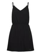 Tjw Essential Strap Dress Ext Kort Kjole Black Tommy Jeans