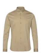 Mmgmarco Jersey Shirt Tops Shirts Casual Khaki Green Mos Mosh Gallery