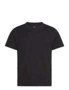 Boxy Heavyweight T-Shirt Tops T-shirts Short-sleeved Black Weekday