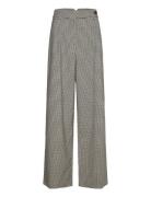 Holden Houndstooth Trouser Bottoms Trousers Suitpants Black French Con...