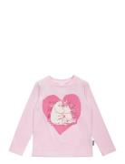 Älskad Tröja Tops T-shirts Long-sleeved T-shirts Pink MUMIN