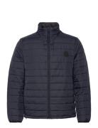 Light Weight Quilted Jacket Fôret Jakke Navy Lindbergh