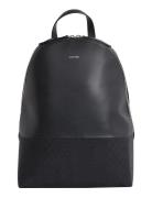 Ck Mixmedia Backpack_Mono Ryggsekk Veske Black Calvin Klein