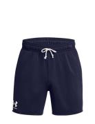 Ua Rival Terry 6In Short Sport Shorts Sport Shorts Navy Under Armour