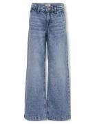 Kogcomet Wide Leg Dnm Mat085 Noos Bottoms Jeans Wide Jeans Blue Kids O...