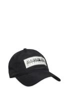 F-Box Logo Cap Accessories Headwear Caps Black Napapijri