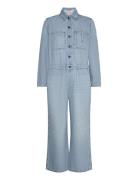 Iconic Jumpsuit Med Indigo - Worn In Bottoms Jumpsuits Blue LEVI´S Wom...