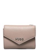 Chris Flap Wallet Bags Card Holders & Wallets Wallets Beige HUGO