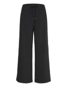 Fqtarma-Pants Bottoms Trousers Wide Leg Black FREE/QUENT