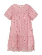 Dress Sequins Dresses & Skirts Dresses Partydresses Pink Creamie