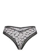 Thong Fun Lace Stringtruse Undertøy Black HUGO