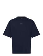 Wbbeam Base Tee Designers T-shirts Short-sleeved Navy Woodbird