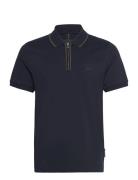 H-Paras 71_Ps Tops Polos Short-sleeved Navy BOSS