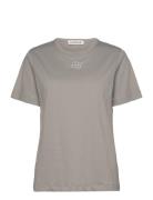 Tylie Tops T-shirts & Tops Short-sleeved Grey Munthe