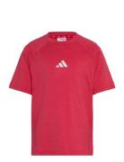 J Gt Pz Tee Tops T-shirts Short-sleeved Red Adidas Sportswear