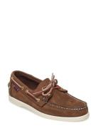 Docksides Portland Nubuck Båtsko Sko Brown Sebago